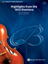 1812 Overture Highlights Orchestra sheet music cover Thumbnail